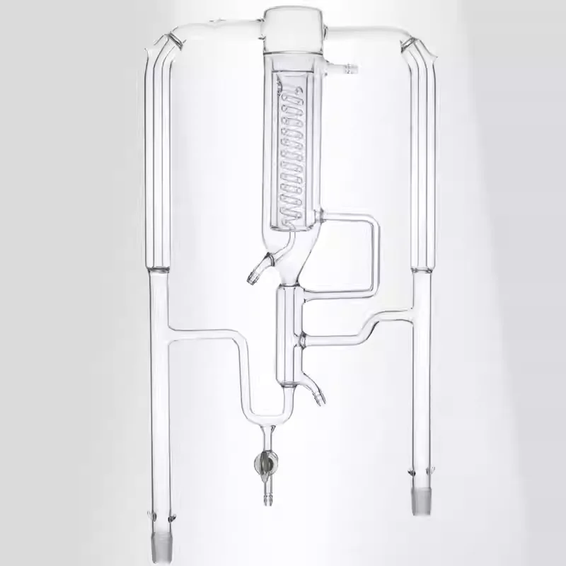 Distillation and extraction device Double glass extractor Flavor essence extraction and distillation SDE complete set
