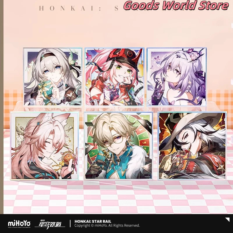 

Original Danheng Aventurine Firefly Marth 7th Jingyuan Kafka Sparkle Jiaoqiu Rappa Castorice Color Paper Cosplay Anime Game Gift