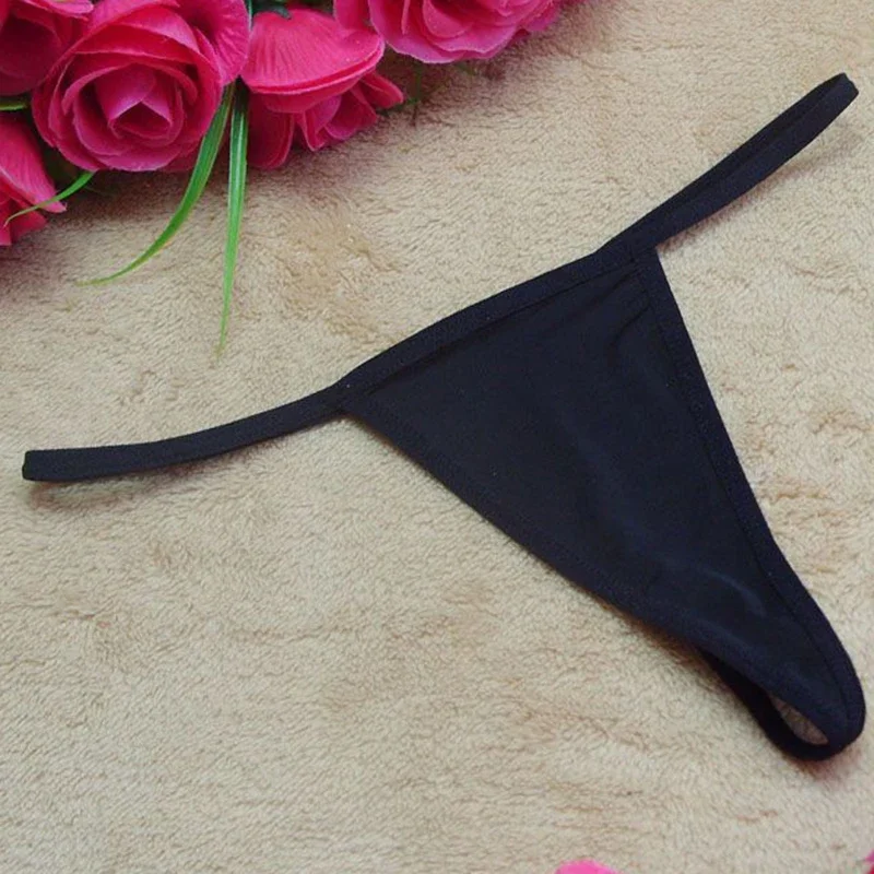 Lingerie Underwear T-back G-String Modal Panties Solid Women Sexy Thongs Bikini G String Briefs Hot Solid color