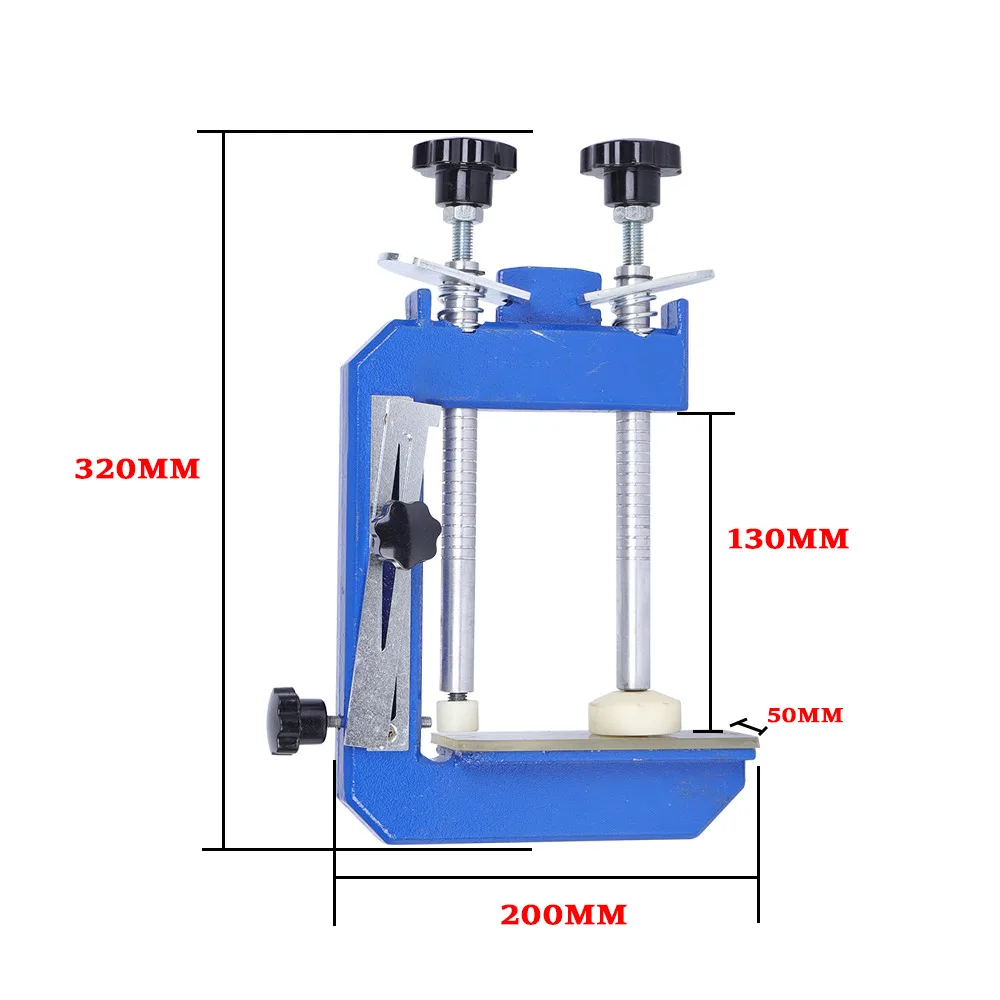 ที่หนีบ Max.13cm 45องศาสำหรับม้านั่งด้านบนเคาน์เตอร์ด้านบนเคาน์เตอร์หินแกรนิตหินอ่อนแคลมป์ด้ามจับ32x20ซม. สะดวกและทนทาน