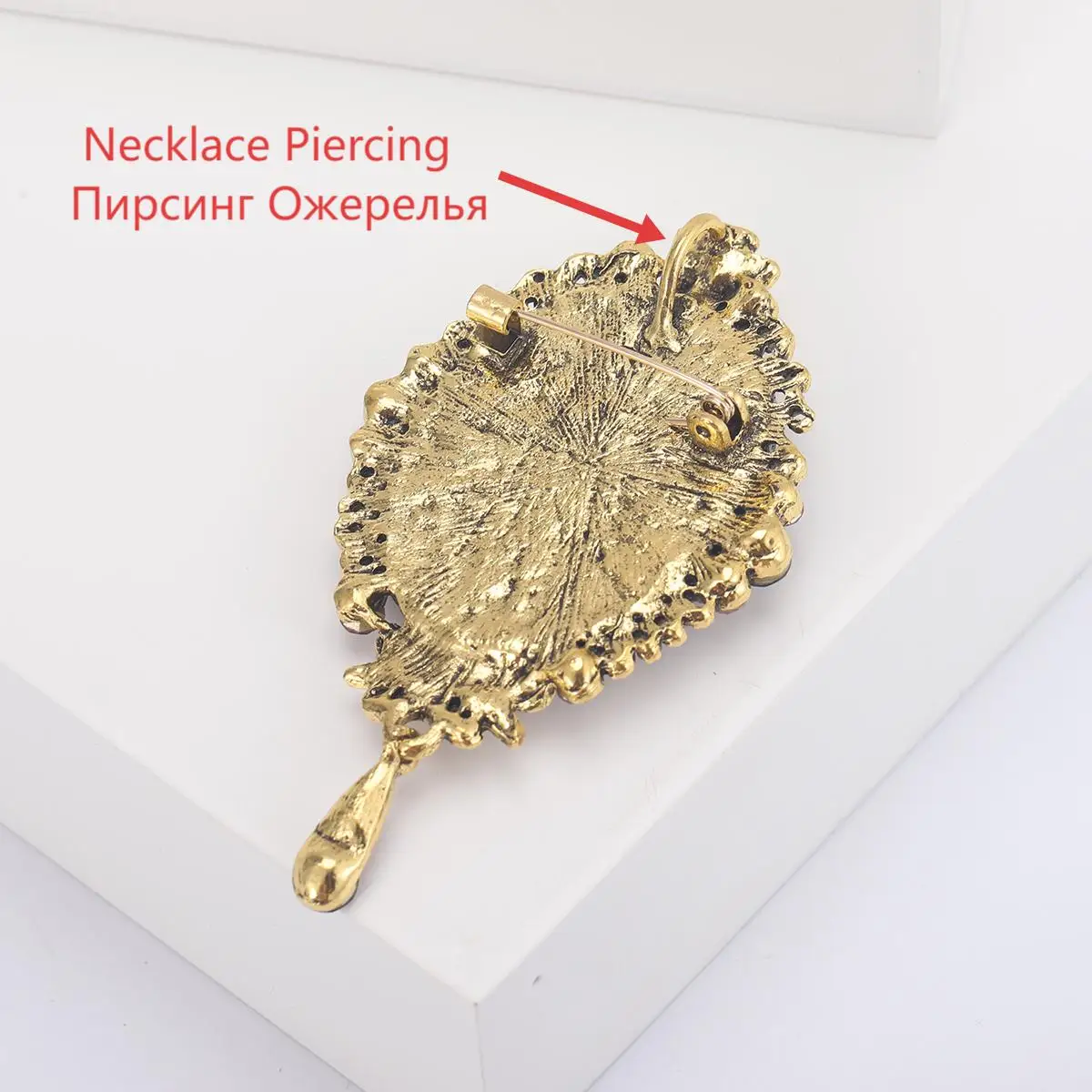 Beaut&Berry Vintage Victorian Cameo Brooches for Women Unisex Beauty Head Pins Friends Party Gifts Banquet Jewellery Accessories