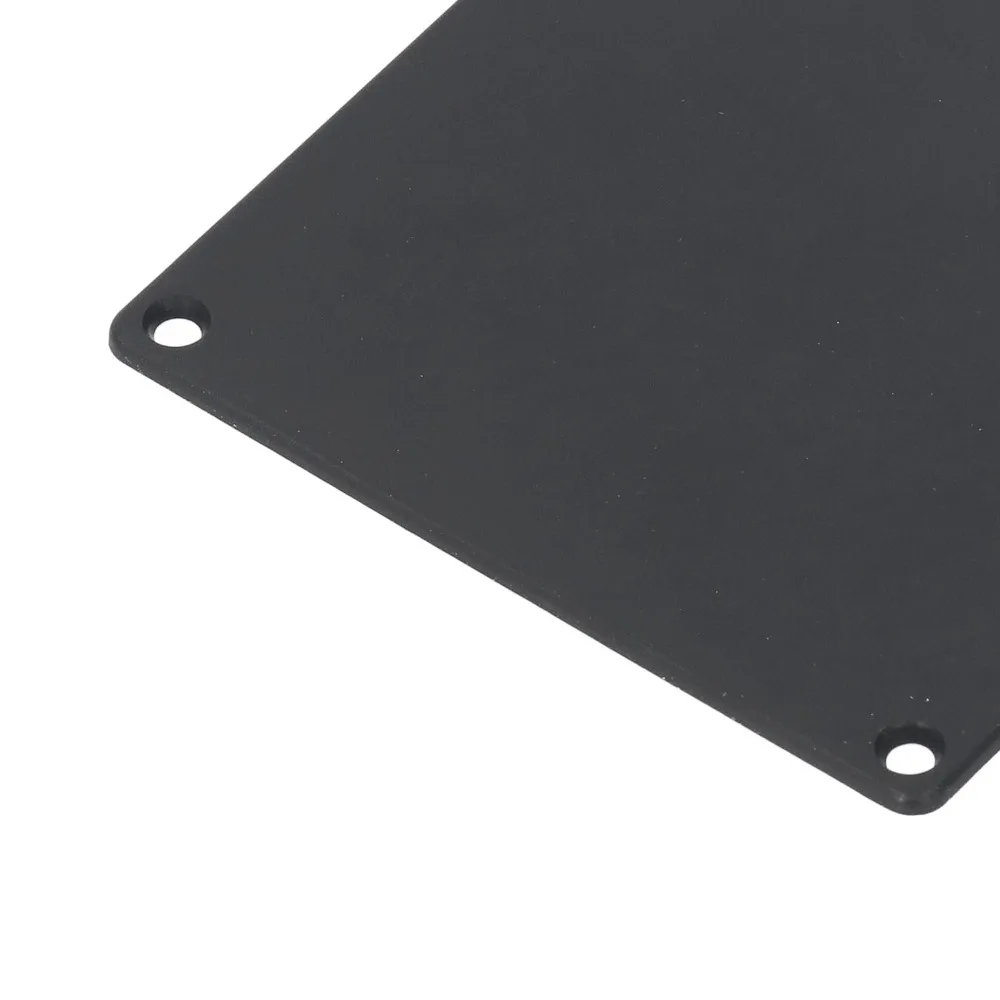 Professional Plastic Material Tremolo Cover Plate Black Color Guitar Accessories Kit Guitar Back Plate For Electric Guitar