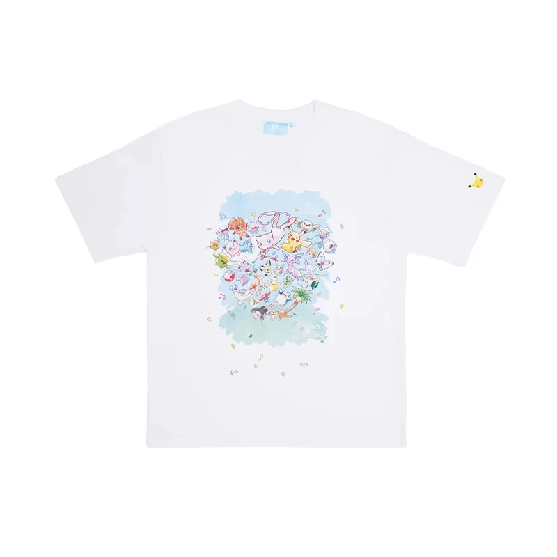 New Genuine PokéMon “Joyful Daytime” Collection T-Shirt Cap Shoulder Bag Ita-Bag Anime Apparel Accessories Official Merchandise - view 4