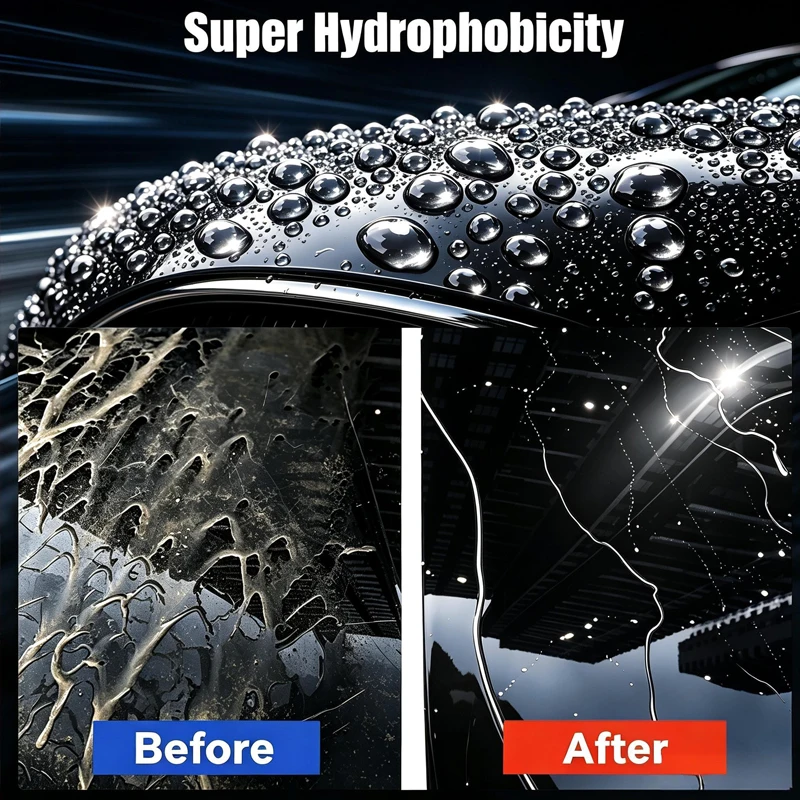 Car Ceramic Nano Coating Liquid Coat Nano Crystal Hydrophobic Layer Polishing Paint Coating Agent - 3in 1 Car Polis