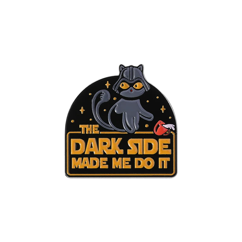 Come To The Cat Side Enamel Pin Brooch