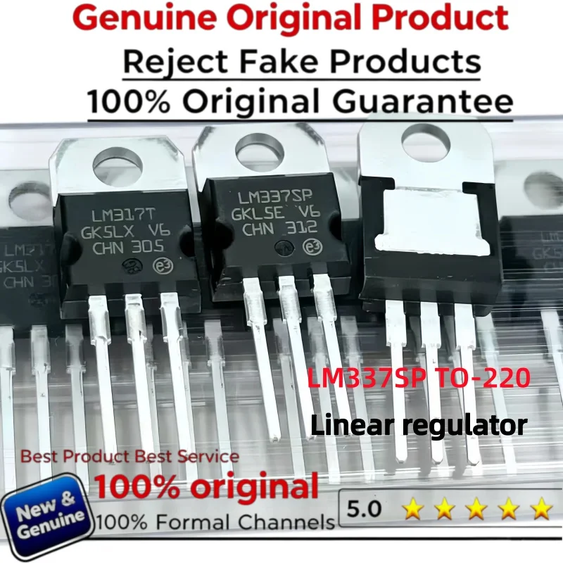 5-10-20pcs 100% New Imported Original LM337 LM337SP  Linear regulator 1.2V~37V TO-220