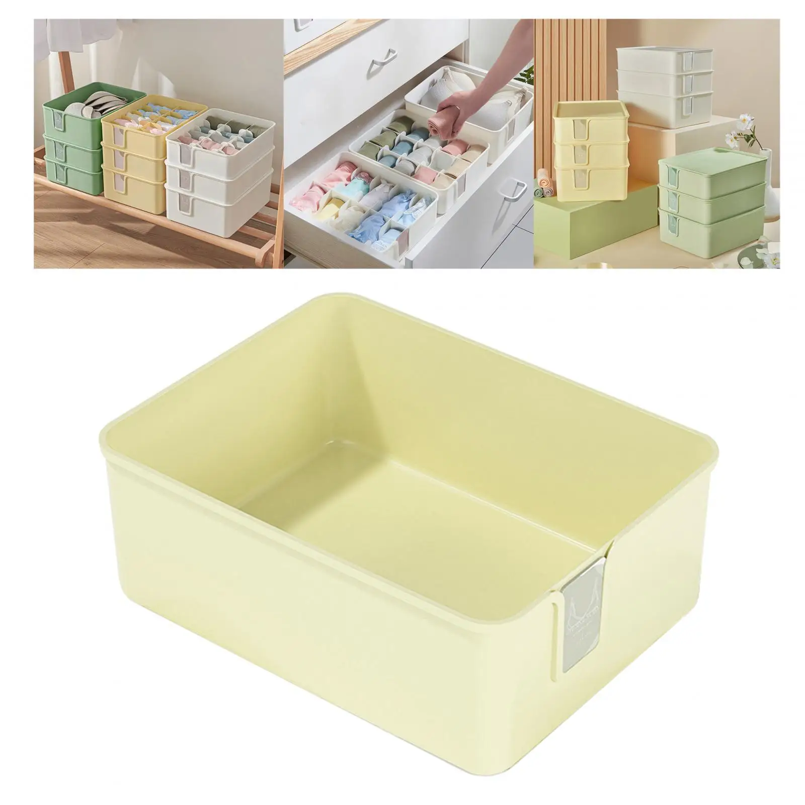 Underwear Sock StorDresser Drawer Organizer for Bra Underwear Socks