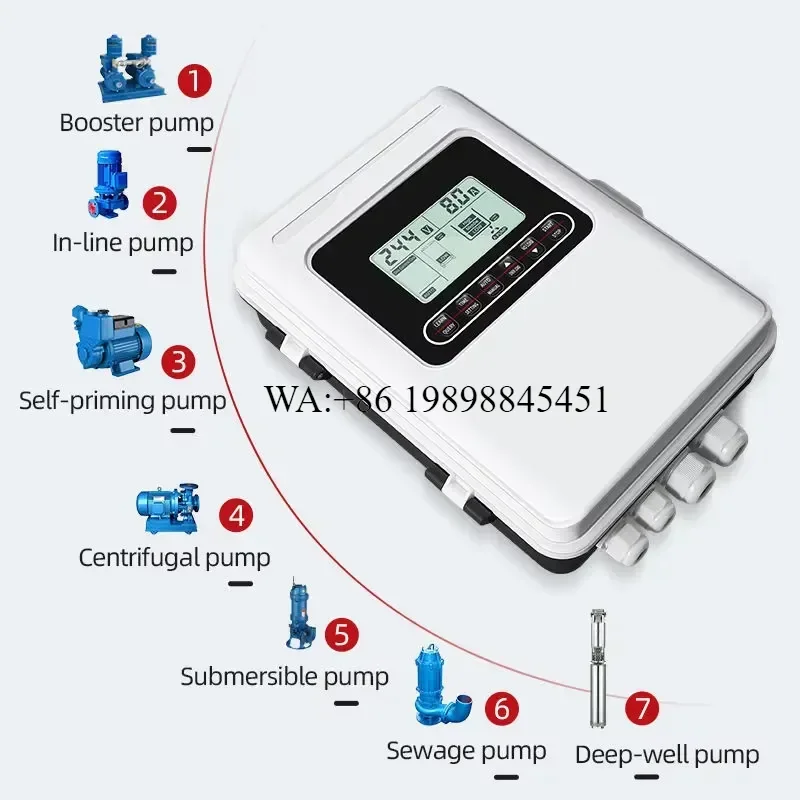 WMWMNU for JNN 20YCBB Rainproof Shell Irrigation Controller with Level Sensor for Agricultural Outdoor Farm