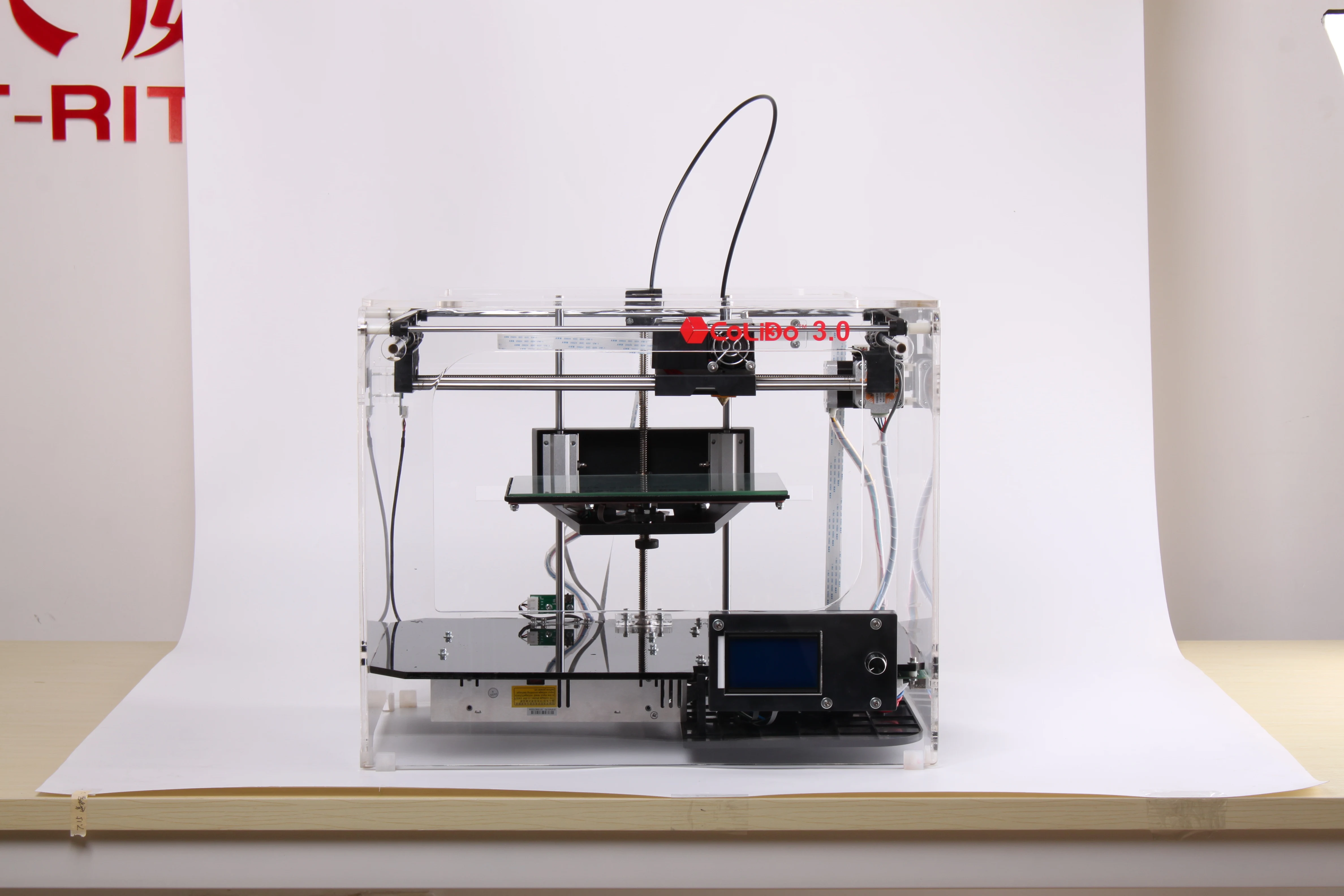 Print-Rite CoLiDo 3.0 Patented Coated Glass Platform 3D Printer with High Accuracy