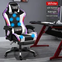 High quality gaming  RGB light office  gamer computer chair Ergonomic swivel chair Massage Recliner New gamer chairs