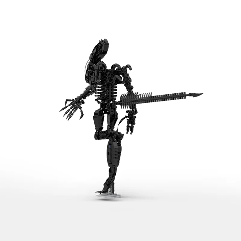 1224 pièces MOC Xenomorph Alien modèle anatomique blocs de Construction jouet Construction bricolage idée créative éducation cadeau de noël brique