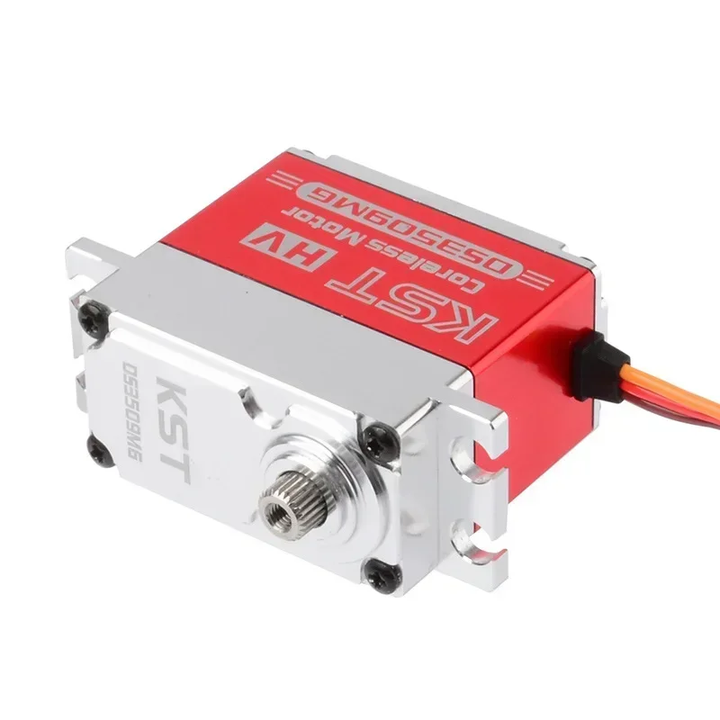 KST DS3509MG 35kg 8.4V HV Digital Servo CNC Coreless motor Metal Gear 25T Large Torque For 30cc 120 Class RC Airplane Boat Car