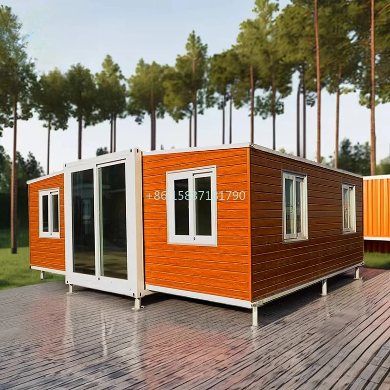 

Modern Container House Prefab Villa Fold Up Tiny Home Prefabricated Foldable Portable Expandable Container House for Australia