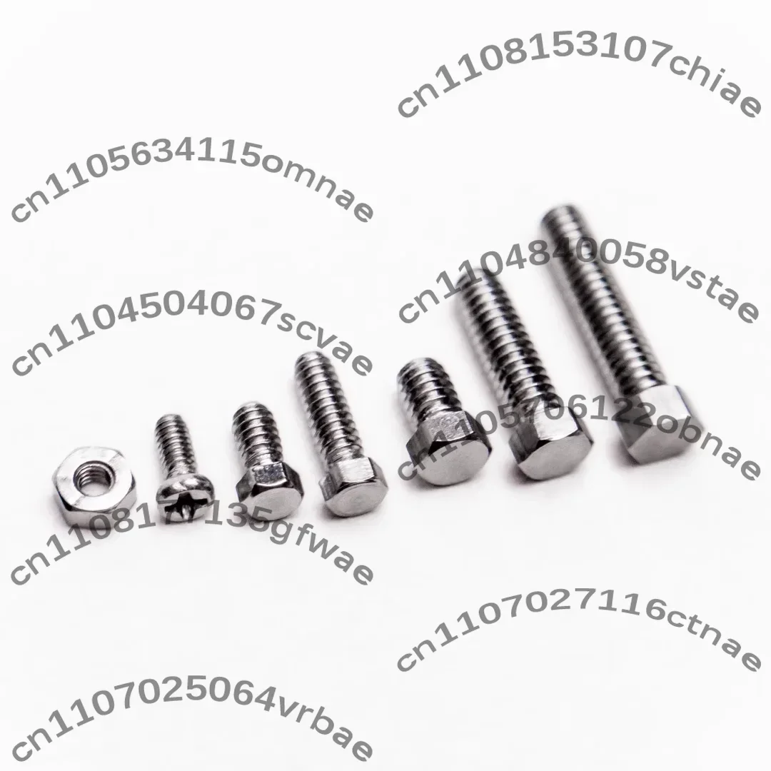 Suitable for High strength precision machining 304 non-standard M1.6 M2.0 hexagon screws