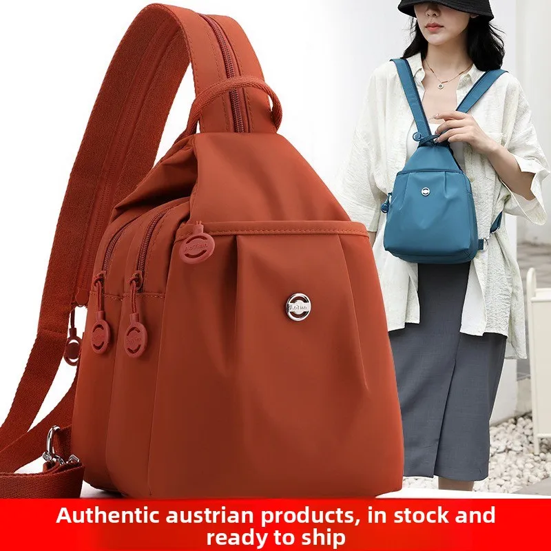 

New Oxford Fabric Backpack Large Capacity Waterproof Chest Bags Multi-purpose Multi Layer Travel Bag Outdoor Hiking