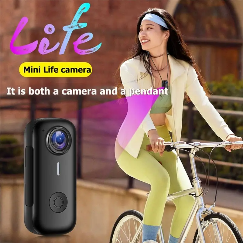 A99E-Wifi Enabled 2.7K Magnetic Wearable Action Camera Smart Anti-Shake Night Vision Hands-Free Body Cam For Sports Cycling view 2
