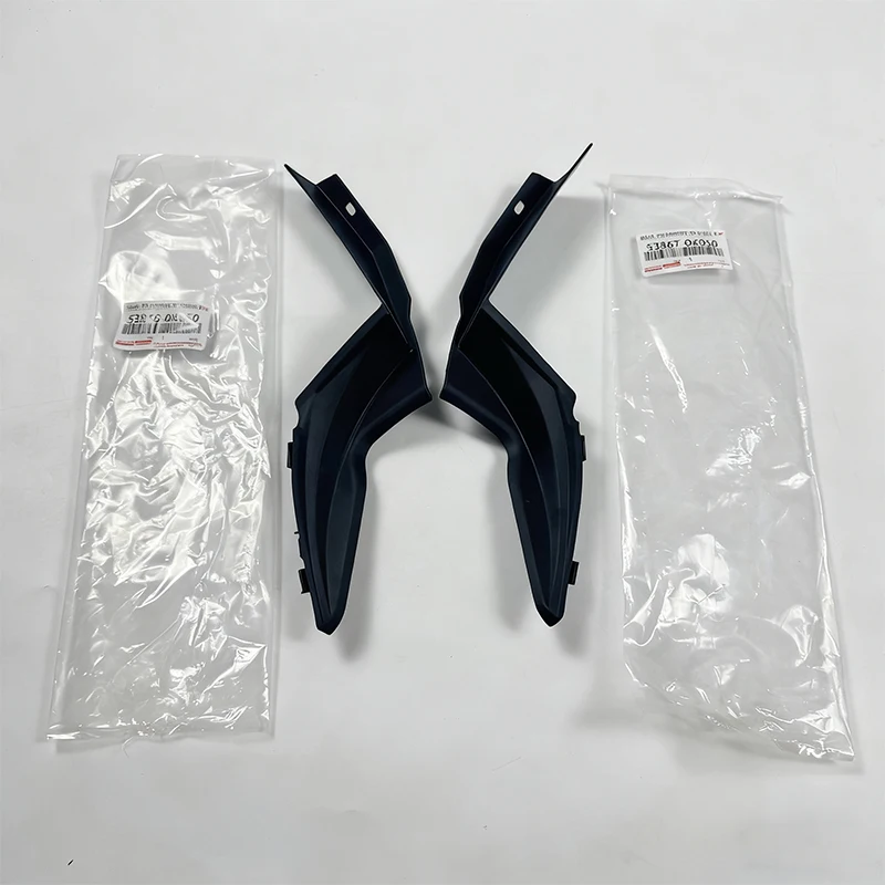 لتويوتا هايلكس ريفو 2016-2021 الجبهة ممسحة زجاج أمامي الزاوية غطاء الزخرفية لوحة تحويل سفلية 53866-0K050 52867-0K050 #2