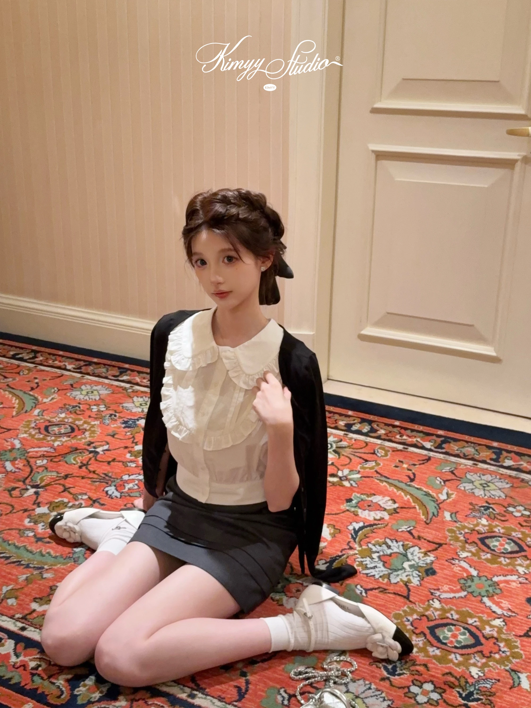 

Женский тонкий летний кардиган KIMYY из шелкового хлопка с воротником-стойкой, повседневный, деловой, защита от солнца