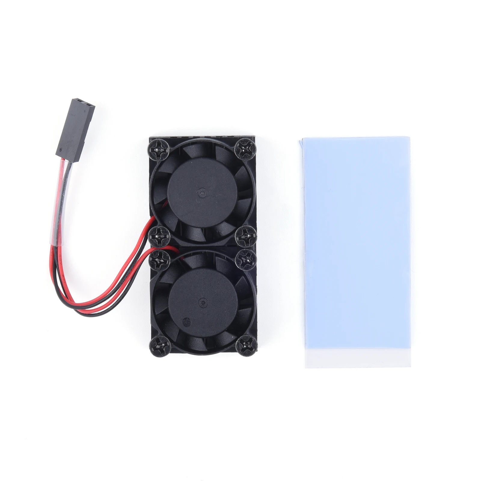 Picture 5: Raspberry Pi 4 Model B Dual Fan Cooling Kit with Heat Sink - Double Cooling Fans Cooler Compatible with Raspberry Pi 4B/3B+