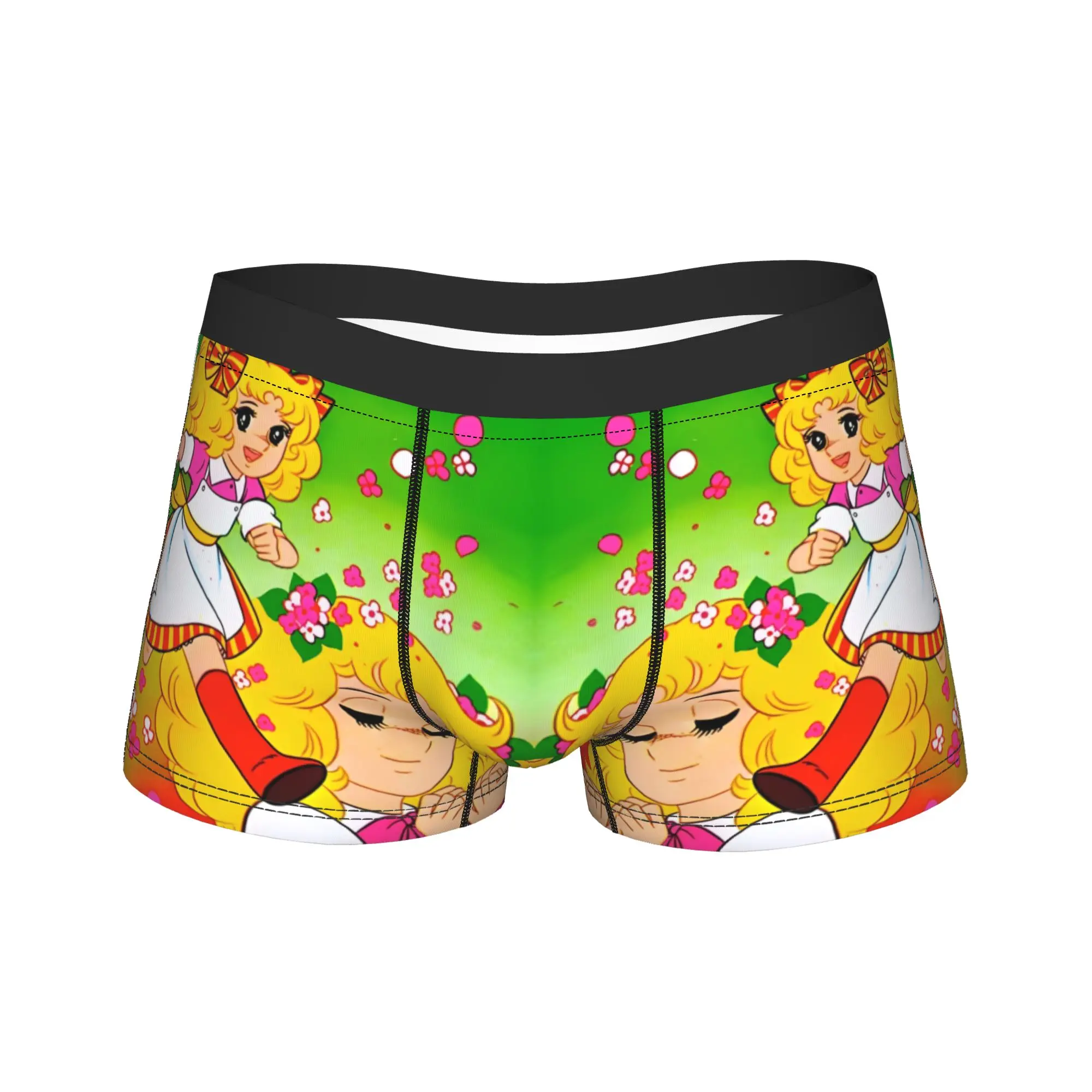 

Мужские трусы-боксеры Sexy Boxer Candy Candy в стиле манга и аниме, милые шорты, мягкие японские трусы-брифы, большие размеры