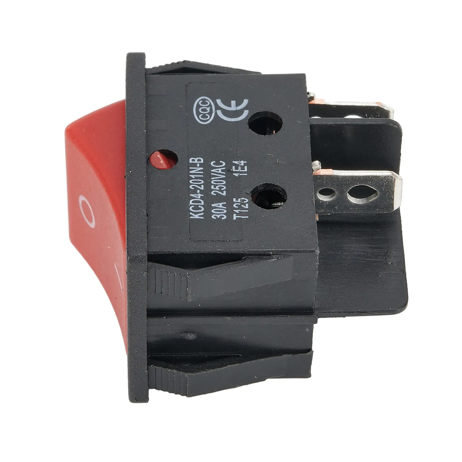 30A 250VAC Red 4Pin Switch ON OFF For Welding Machine Power Supply Nylon Shell IP65