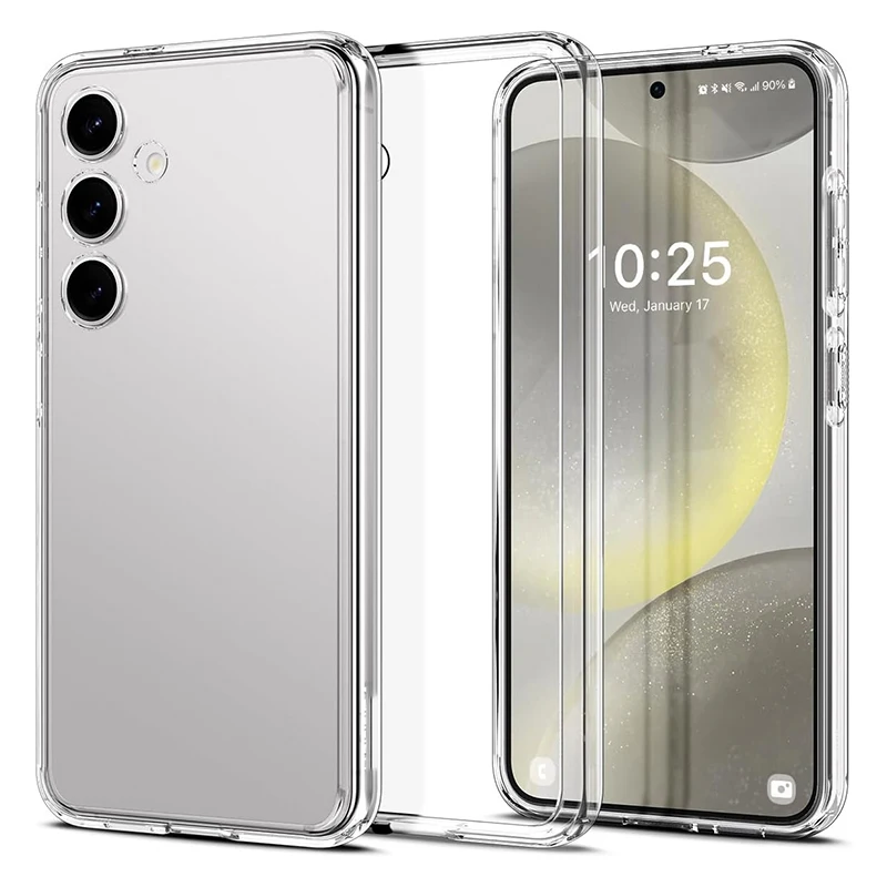 

Ultra Thin Clear Silicone Case For Samsung Galaxy S24 Ultra Plus Cover Crystal Soft TPU Back Case For Samsung S24Ultra S24+