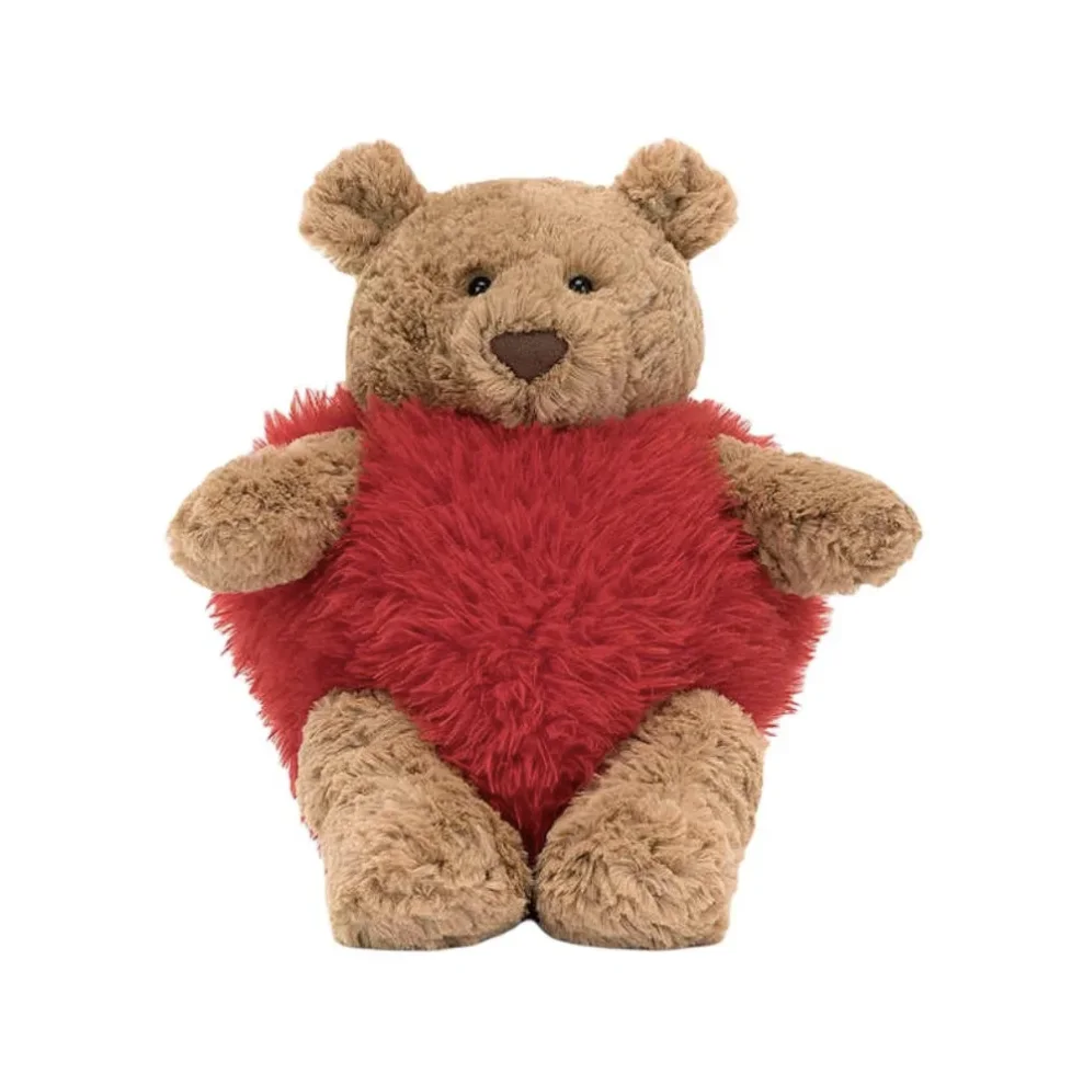 جيليكات بارثولوميو الدب مع رداء حمام حيوان محشو، 10 بوصات - دمية دب قطيفة - ناعمة وقابلة للعناق - هدية كلاسيكية للأطفال