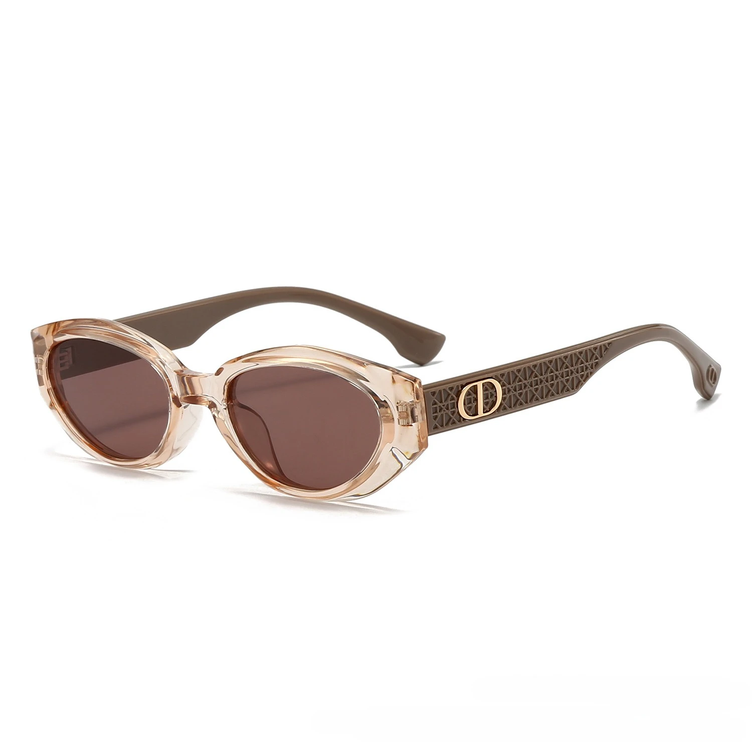 

2025 European New D Letter Fashion Retro Polarized Sunglasses Trendy Classic High End UV Proof, Ideal for Outdoor and Driving