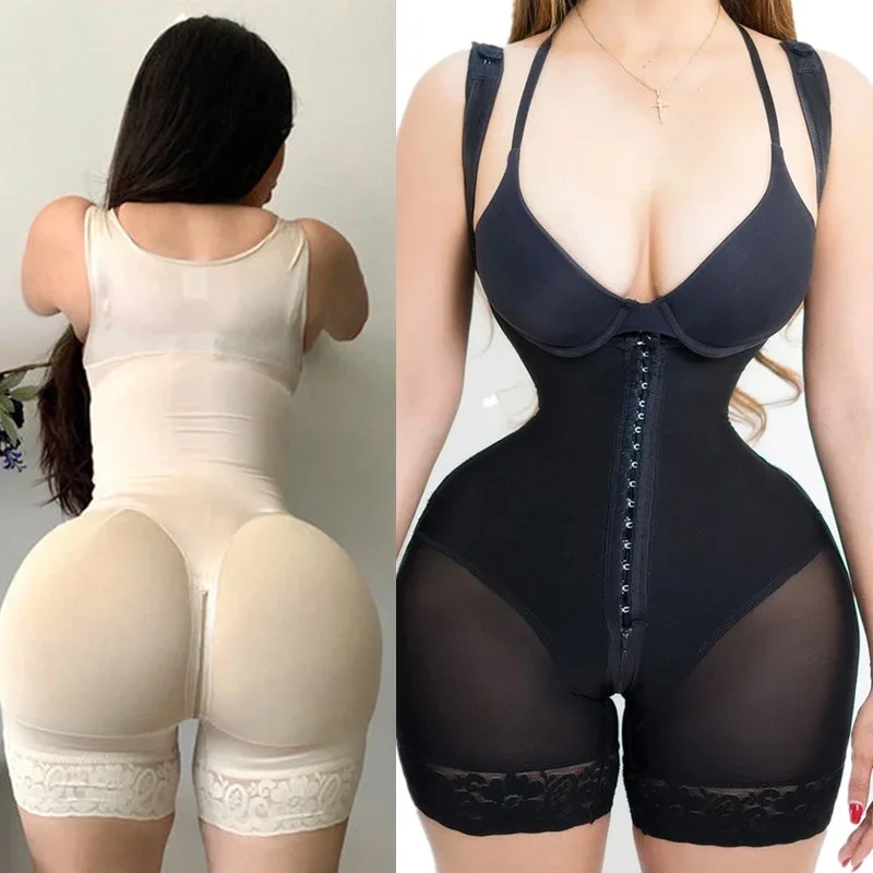 Slimming Corset for Women Compression Body Shaper Waist Trainer Shapewear Post Surgery Slimming Butt Lifter Fajas Colombianas