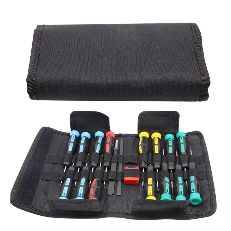 

18-in-1 Precision Screwdriver Set, Multi-Type Screwdriver Kit with Portable Roll Pouch, Repair Tool for Electronics & Home Use