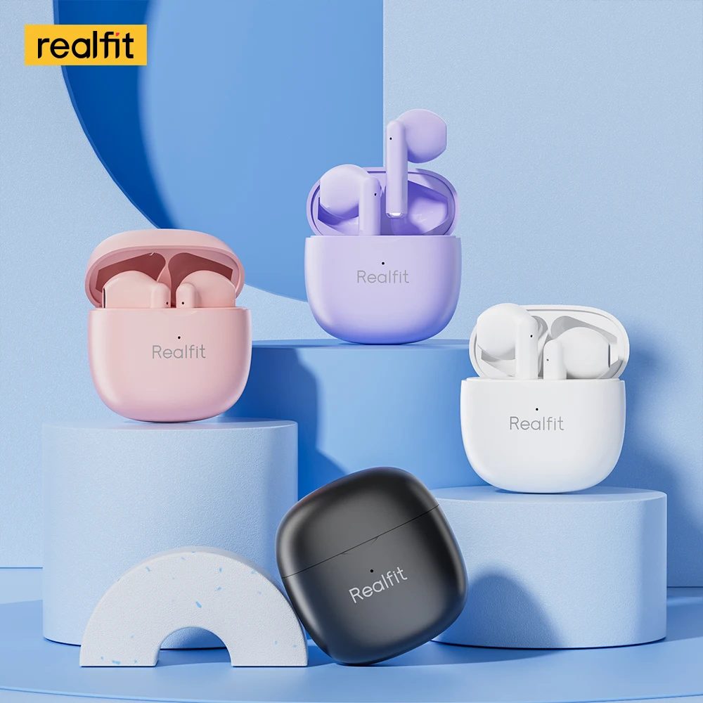 Realfit F1 Bluetooth Earphone Excellent HIFI Quality TWS Wireless Earbuds Wholesale for realme xiaomi