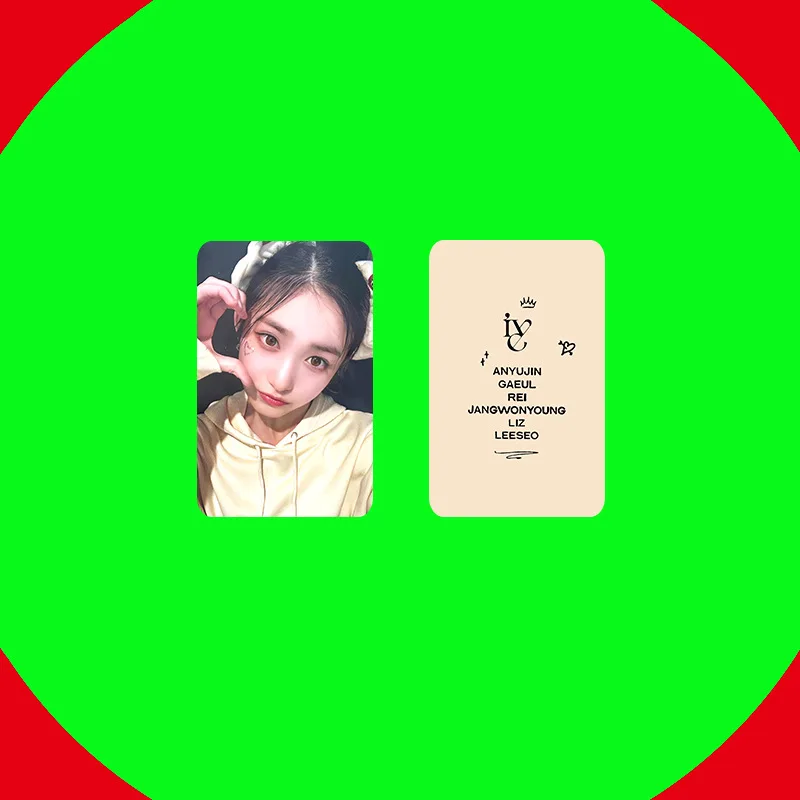 Kpop Idol 6pcs/set Lomo Cards IVE Photocards Photo Card Postcard for Fans Collection