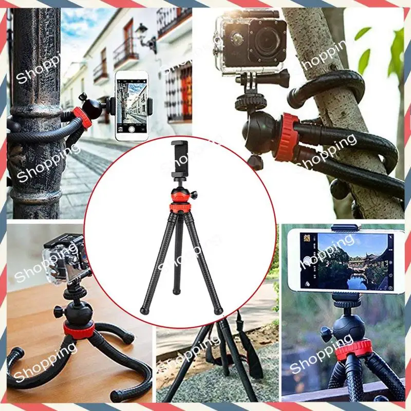 

M20K Flexible Multifunctional Tripod Stand Versatile And Durable Mini Tripod For DSLR, Tascam DR-40, DR-05 B
