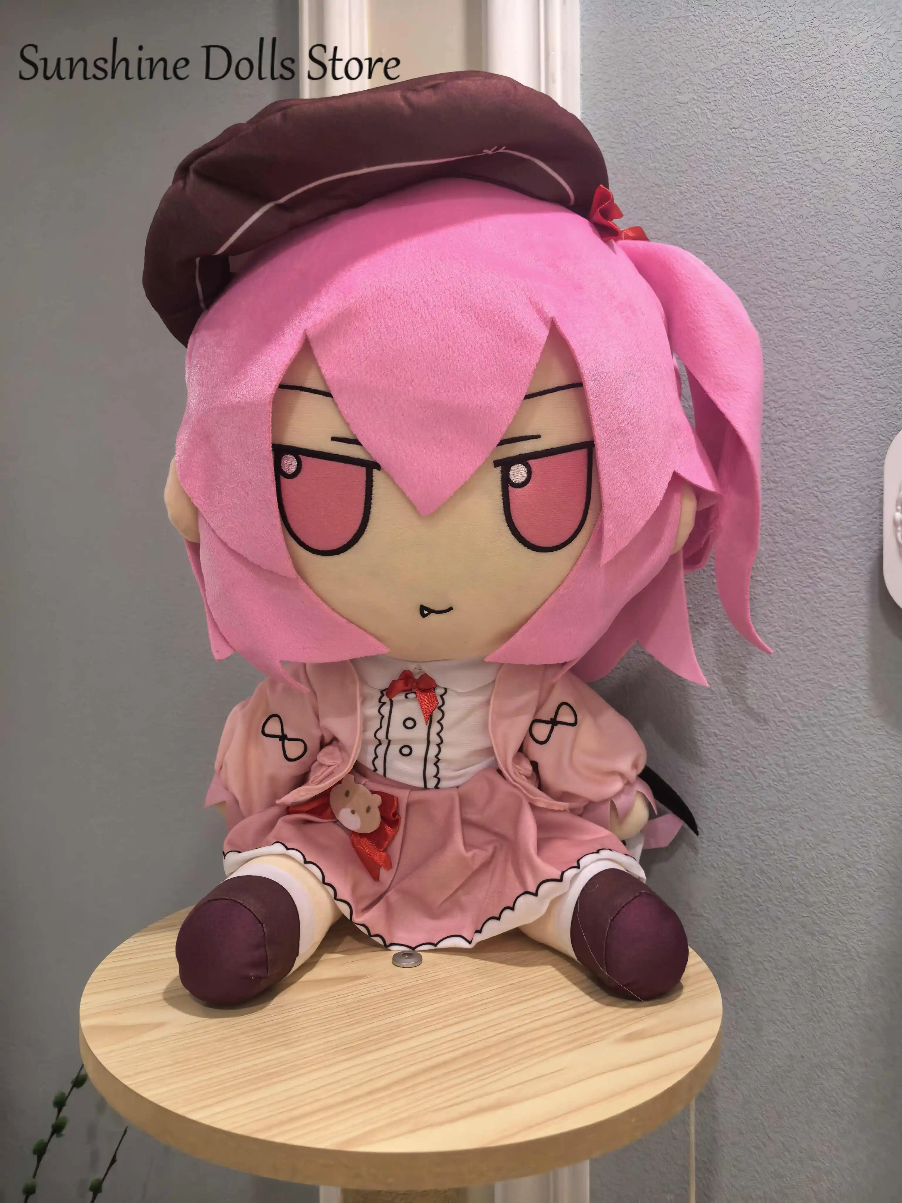 

40CM Flandre Scarlet Touhou Project Fumo Cosplay Plush Stuffed Cute Sitting posture Doll Dress Up Toys Pillow Cushion Xmas Gift