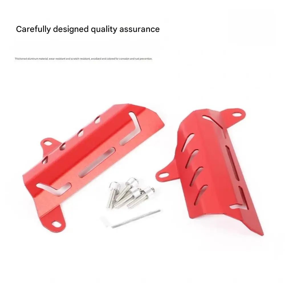 

For Zontes 368G - Rear shock protector cover for front fork guard and shock protection before 24-26 model year modification