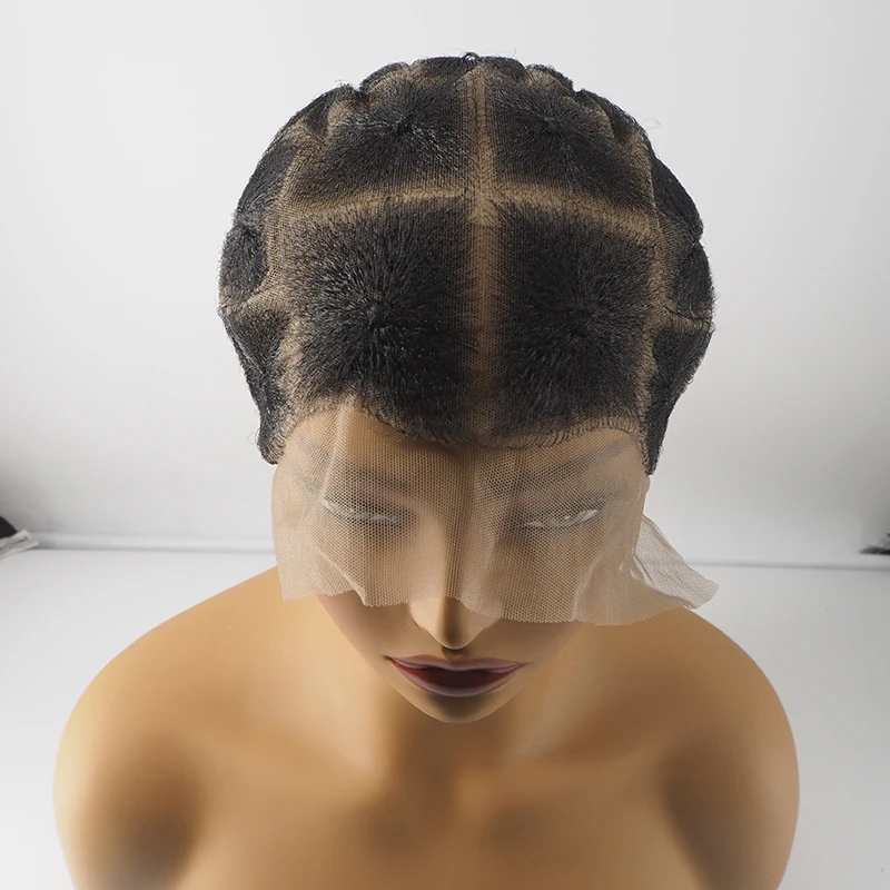 Braiding Wig Cap for Crochet Braids Pre-Parting Lace Braid Wig  Caps For Making Wigs