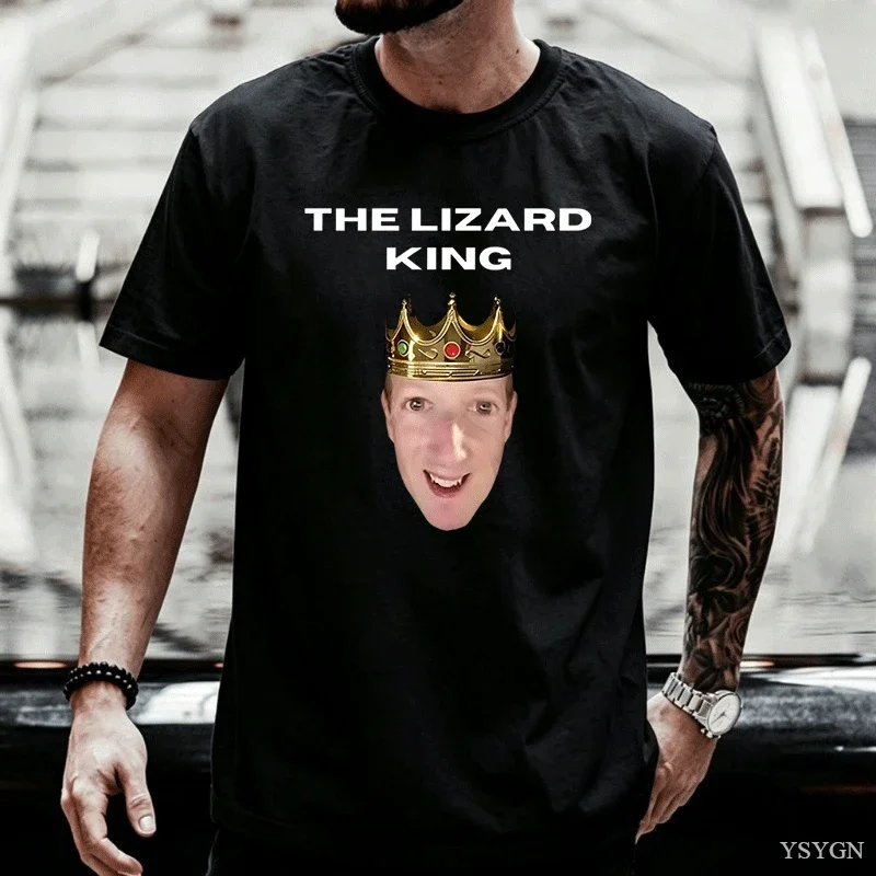 2026 New Funny Mark Zuckerberg Meme Essential T Shirt Men Women Fashion Creativity Tshirt Harajuku Loose Tee Branded Man T-shirt