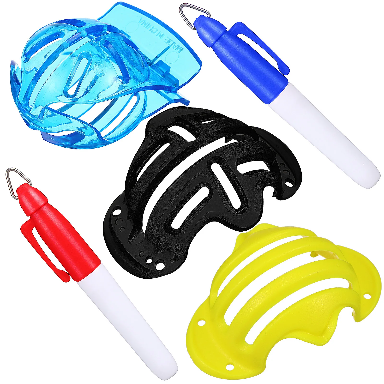 

BESPORTBLE Golf Marker Alignment Tool Set with Scribe Line Pen Plastic Accessories for Golfers