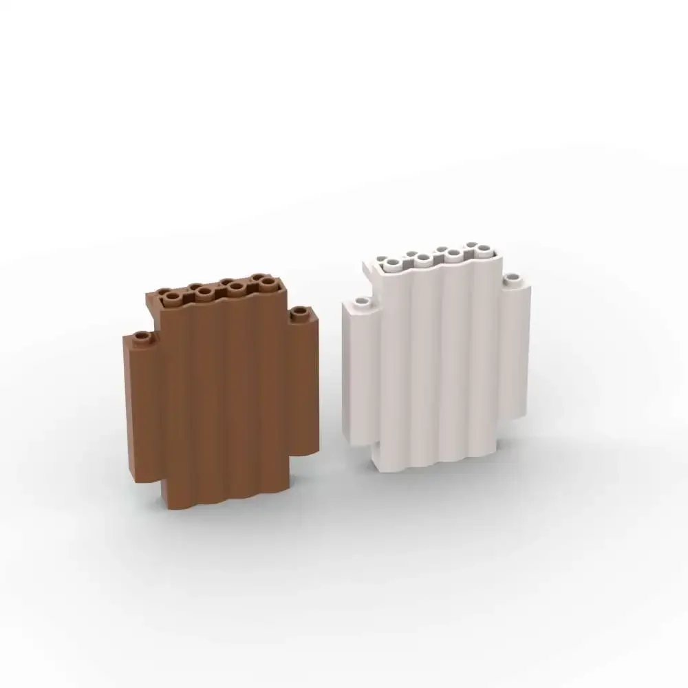 MOC 1PCS 30140 Panel 2x6x6 Adaptive Buliding Blocks Kit Assemble With Log Palisade Brick Creative Toys Adults Boys Special Gifts