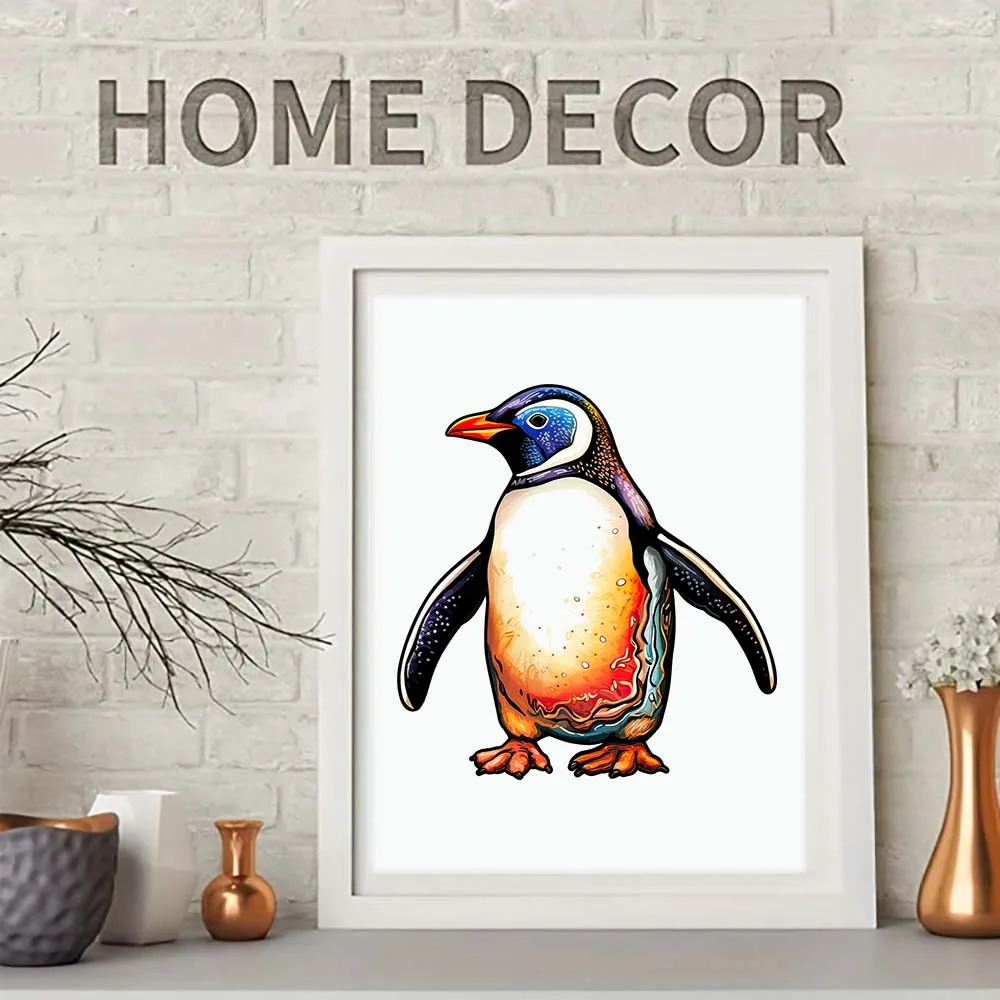 Drewniane puzzle pingwin pudełko na prezent świąteczny delikatny nieregularny kształt puzzle prezent boże narodzenie dekompresja dla dorosłych spersonalizowane unikatowe