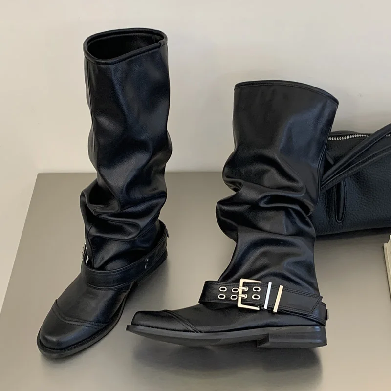 eilyken-punk-style-pleated-women-knee-high-boots-autumn-winter-vintage-design-belt-buckle-square-low-heels-shoes