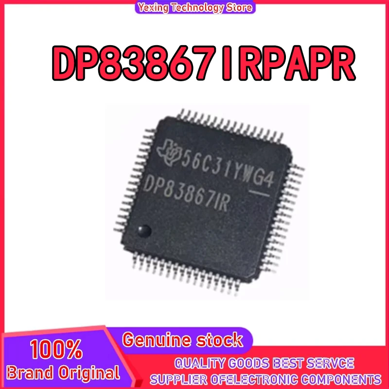 DP83867IRPAPR HTQFP-64 DP83867IR IC Chip 100% New Original in stock