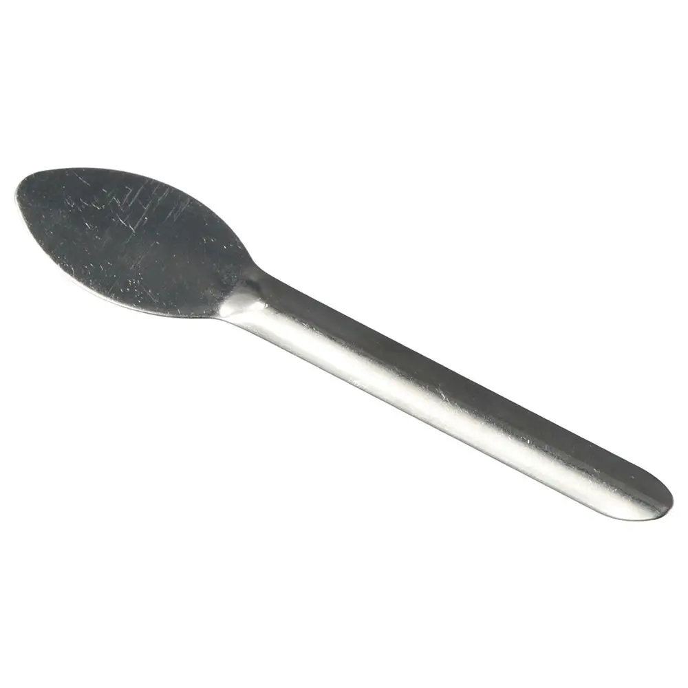 

10 шт., инструмент для порошка, нержавеющая сталь, медицинская ложка, серебряная микро, маленькая ложка для порошка, 7 см, ложка, шпатель, лабораторные принадлежности