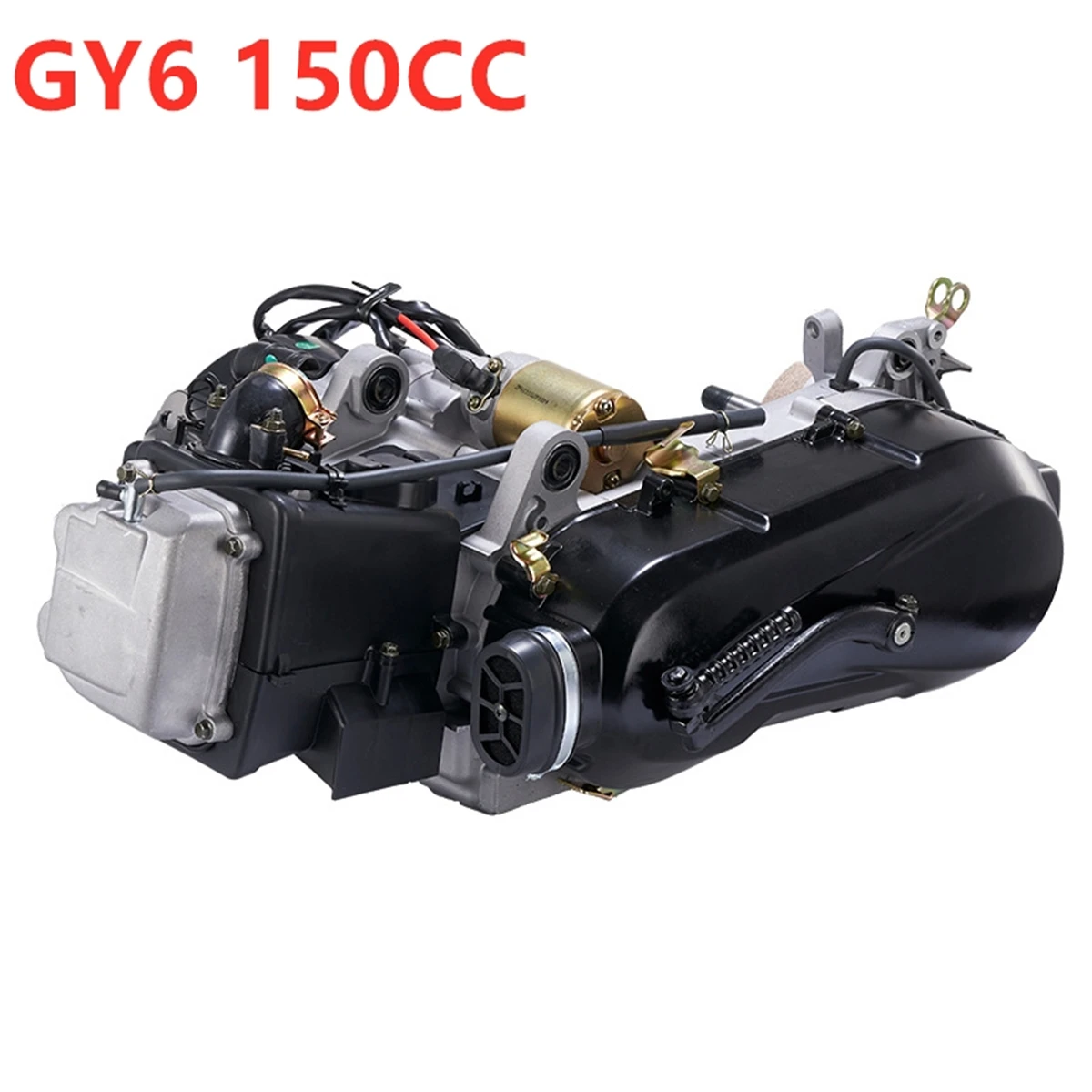 Wilebo Pedal motorcycle original engine assembly GY6 125cc 150CC 152QMI 157QMJ moped is applicable to scooter ATV QUAD go-kart