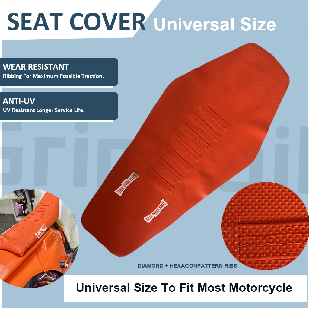 Motorradsitzbezug für KTM 250 300 350 450 EXC SXF Motocross Sonnenschutz Rutschfest Verschleißfest Wasserdicht Moto-Teile