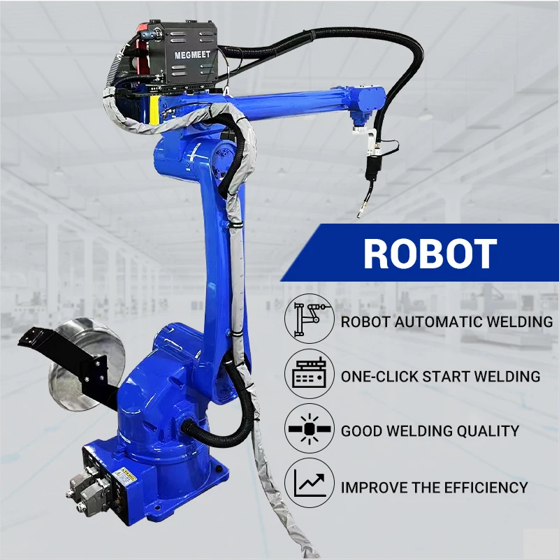 MAG CPVE400 Automatic MIG Welding Machine Payload 10KG 1510mm 3D Robot Welder System for Metal
