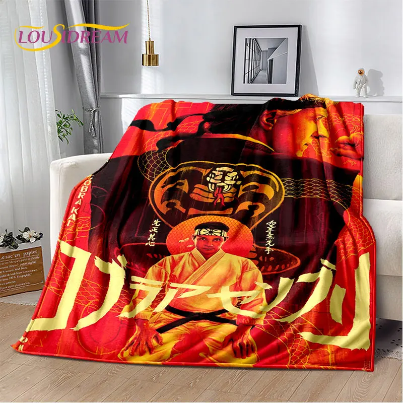 Cobra Kai Amanda TV Karate Soft Plush Blanket,Flannel Blanket Throw Blanket for Living Room Bedroom Bed Sofa Picnic Cover Kids