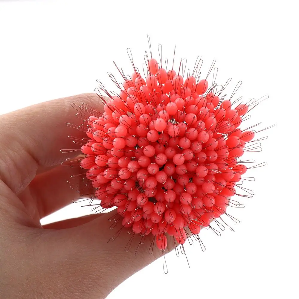 300pcs/Pack Black Oval Rubber Stopper Cylindrical Transparent Space Bean Fishing Bobber Fishing Floater Silicone