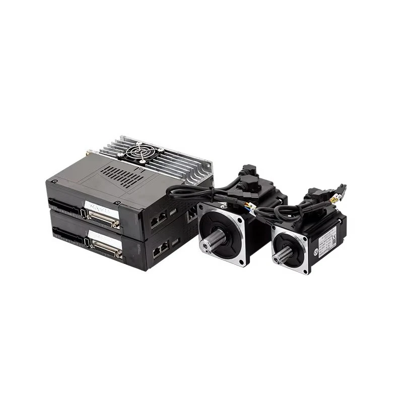 Fast-response high-torque AC servo motor drive system for robots and packaging machinery