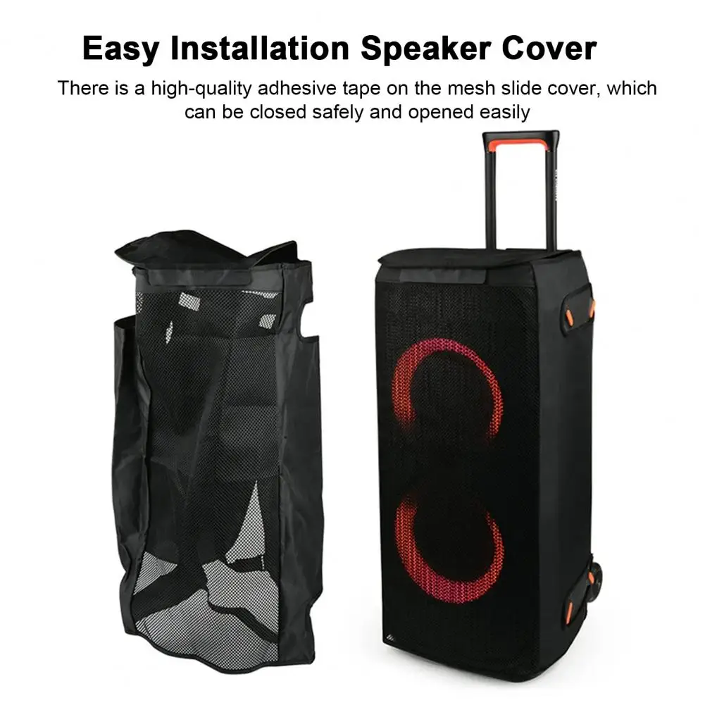 Uv Resistant Speaker Cover Waterproof Dust Cover Case Scratch Resistant Mesh Fabric Sleeve Easy Installation Speaker for Jbl